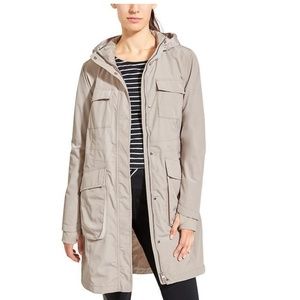 Athleta Downpour Rain Jacket - XS - Abalone